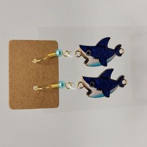 Shark Earrings